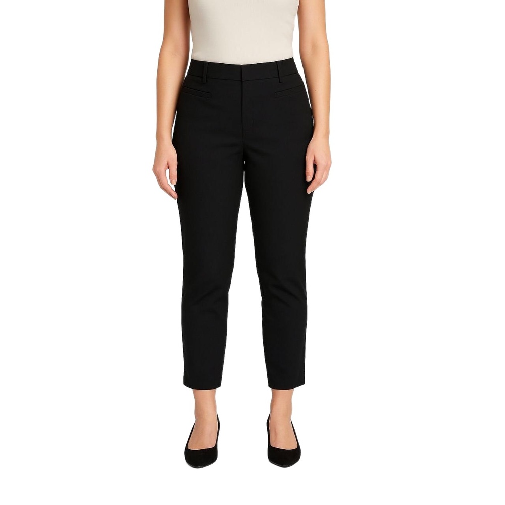 BANANA REPUBLIC Women’s Pants Sloan Curvy‎ Fit Black Petite 10P Classic